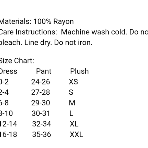 NWT PLUSH APPAREL FLEECE SLEEPWEAR - Picture 6 of 6